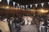 line dancing at our row signature